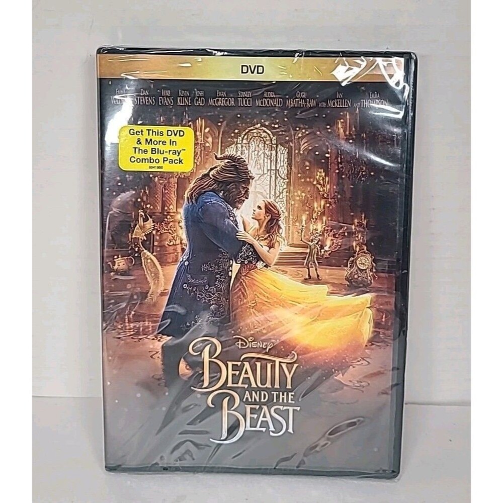 BRAND NEW Sealed Beauty and the Beast (DVD, 2017) Disney